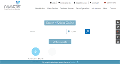 Desktop Screenshot of navartis.co.uk